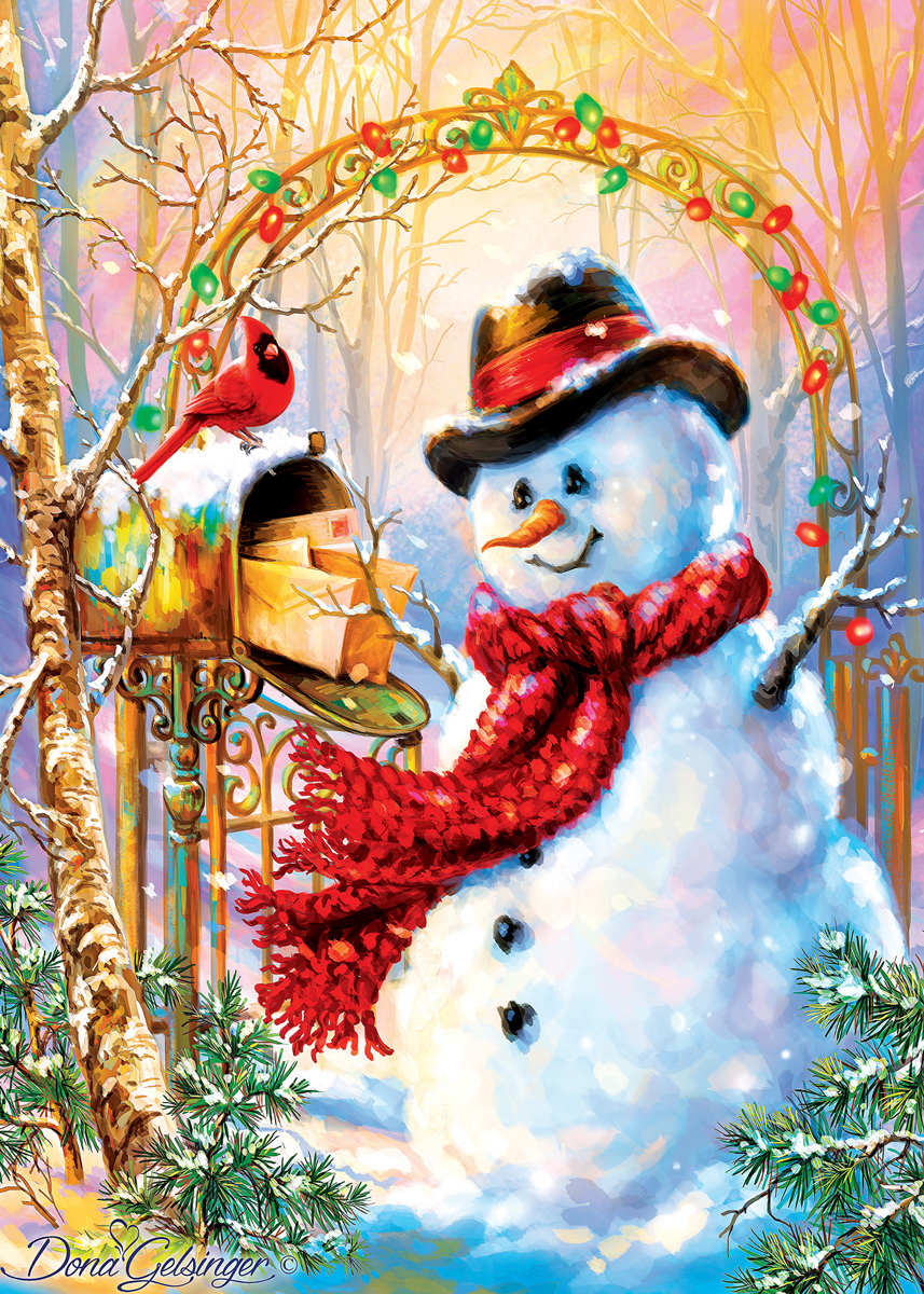 Letters to Frosty Winter Jigsaw Puzzle