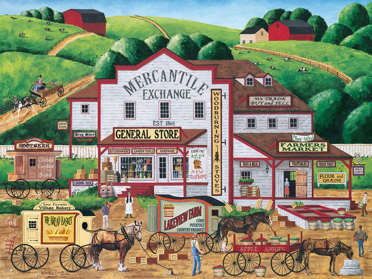 Morning Deliveries (Town & Country) - Scratch and Dent Americana