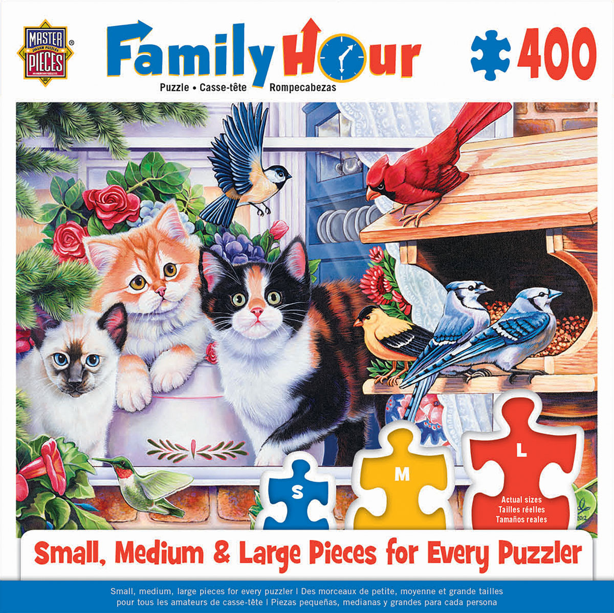 Springtime Wonders (Family Hour) Cats Jigsaw Puzzle
