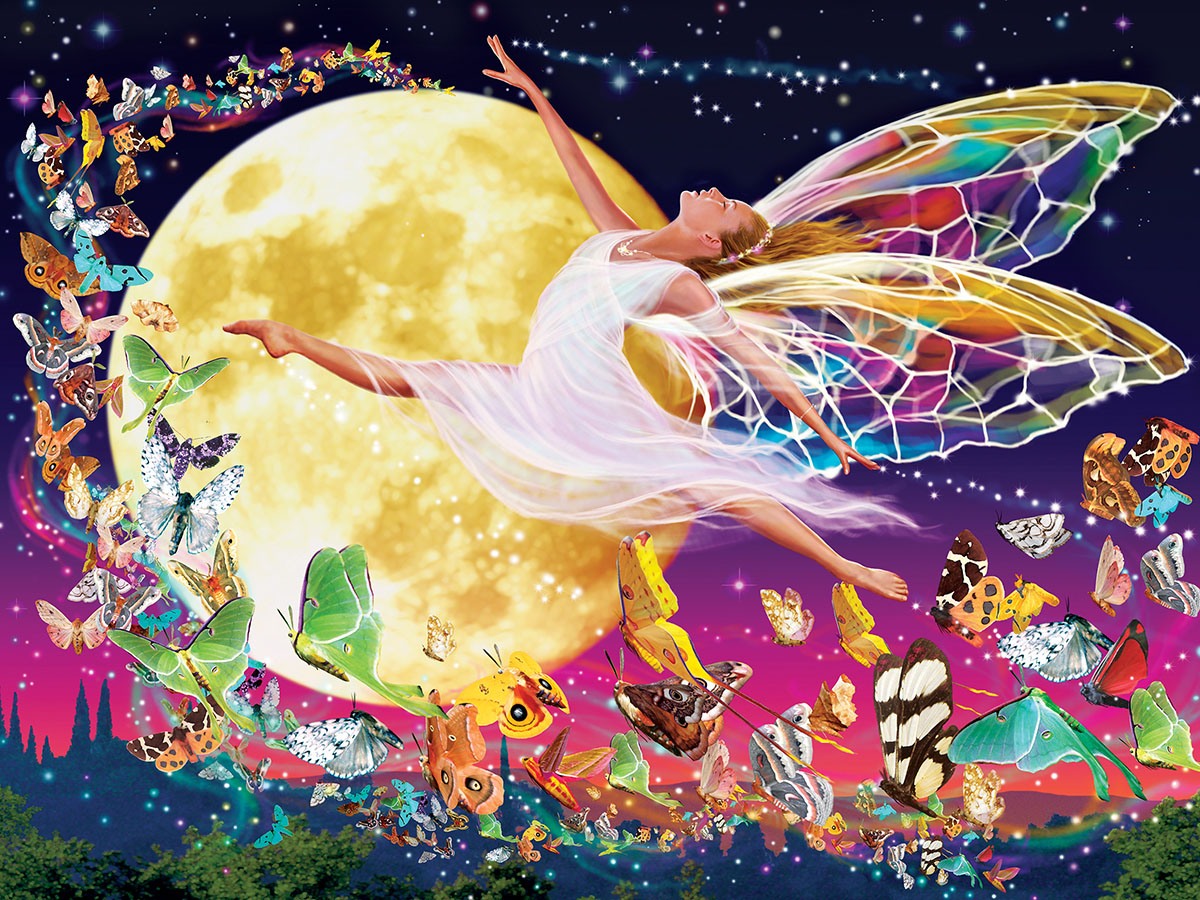 Moon Fairy Fairy Glow in the Dark Puzzle
