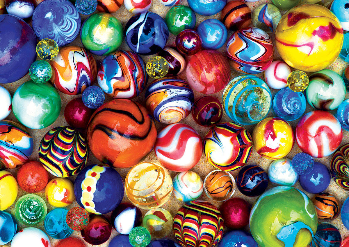 All My Marbles Mini Puzzle Pattern & Geometric