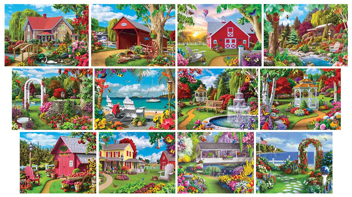 12-Pack - Alan Giana Bundle Landscape Jigsaw Puzzle