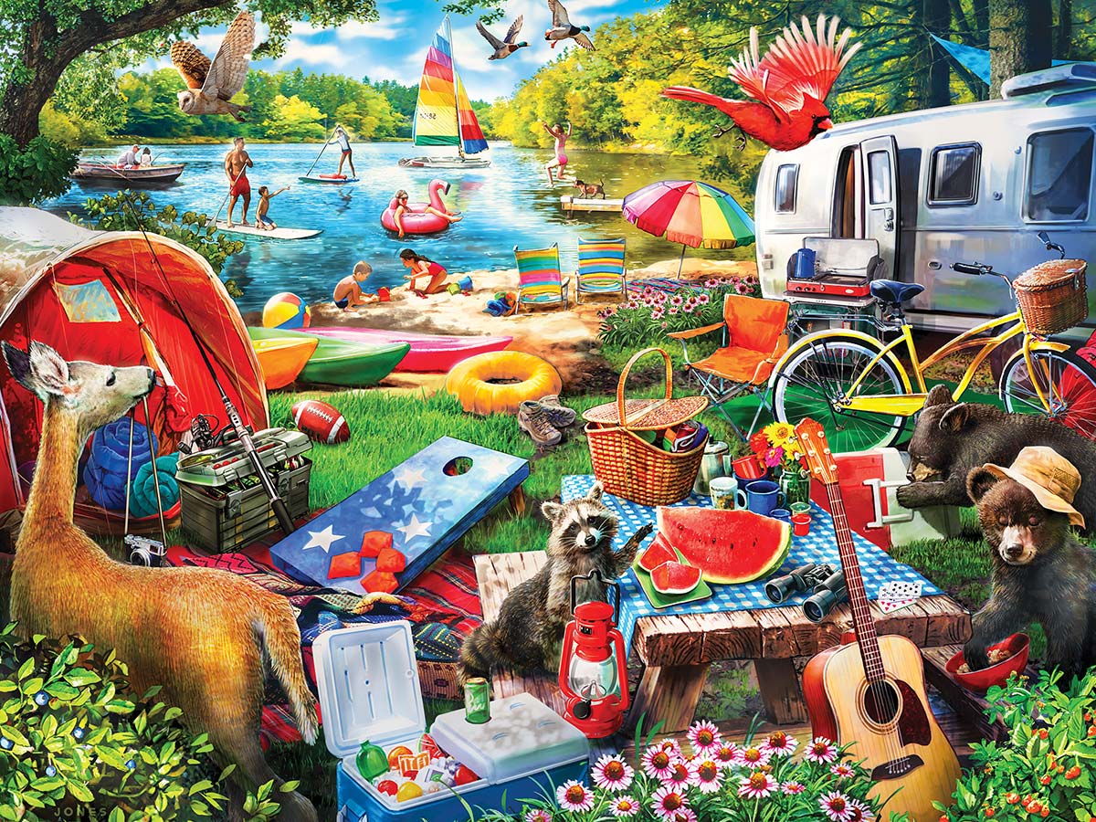 Little Rascals Forest Animal Jigsaw Puzzle