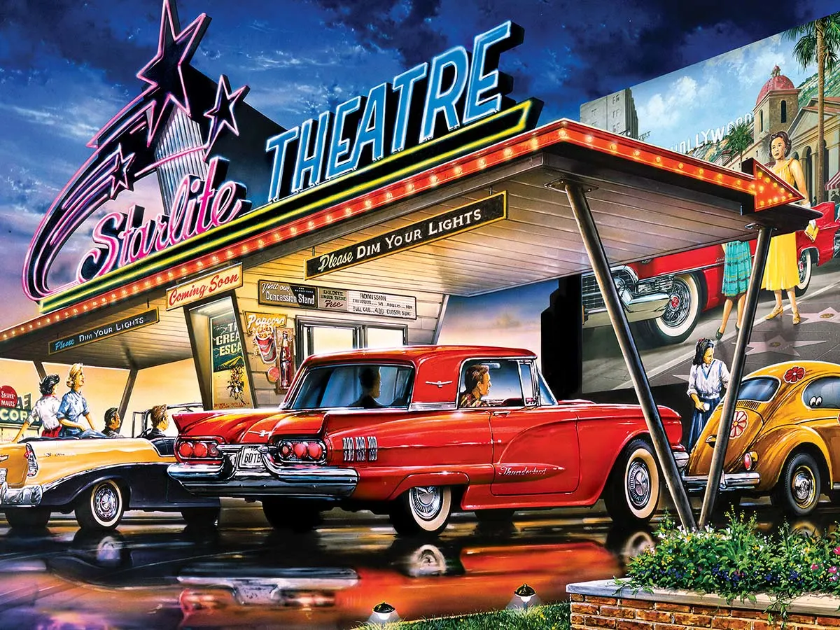 Starlite Drive-In Nostalgic & Retro