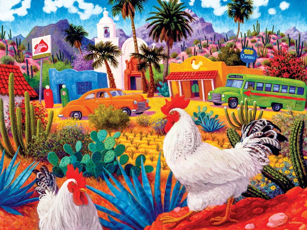 Gallos Blancos Farm Animal