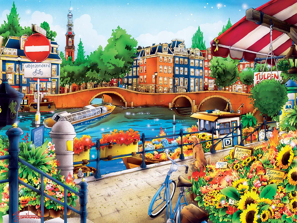 Amsterdam Travel Jigsaw Puzzle