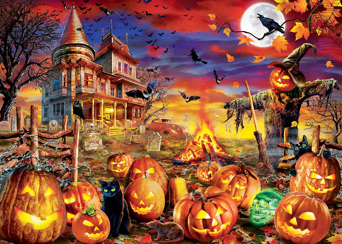 All Hallow's Eve Halloween Glow in the Dark Puzzle