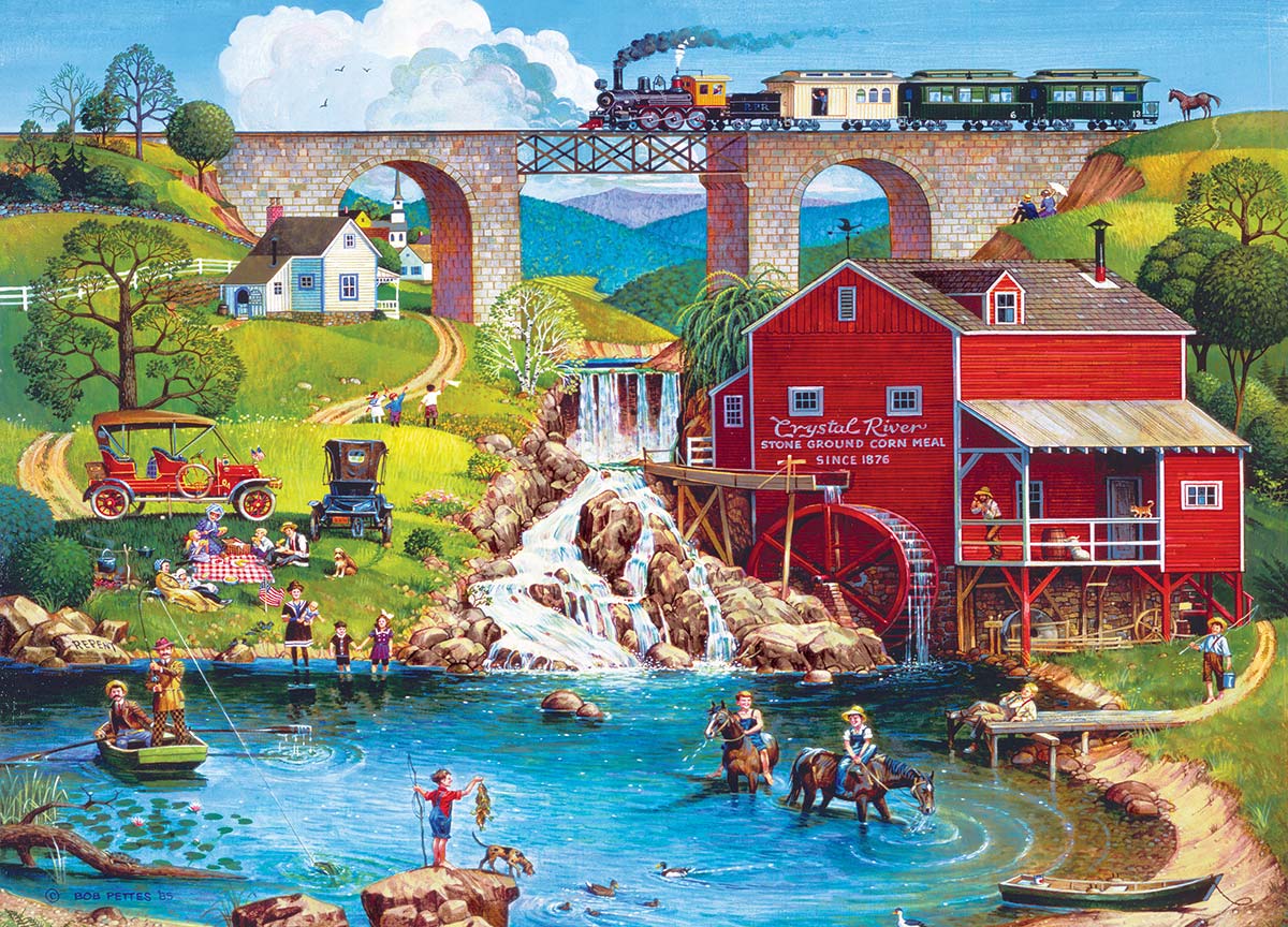 Labor Day 1909 Summer Jigsaw Puzzle