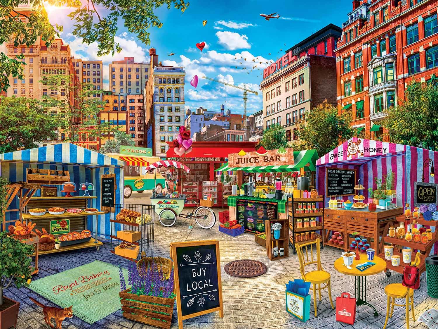 Buy Local Honey Shopping