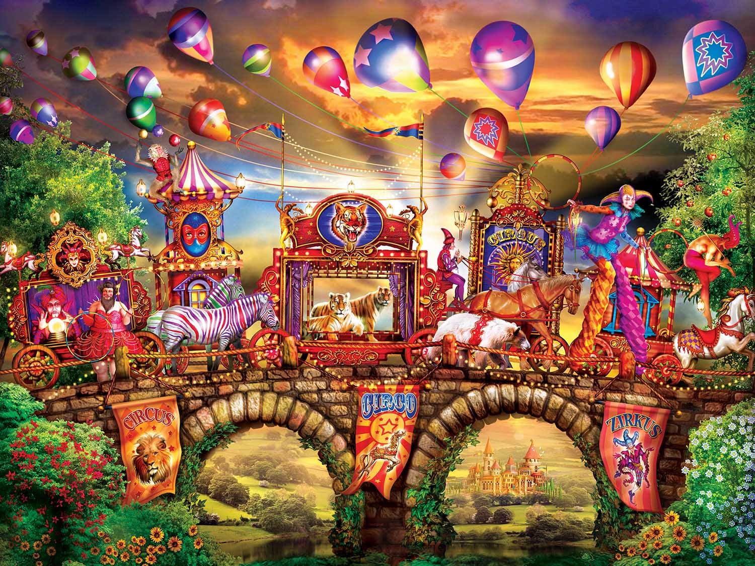 Carnivale Parade Castle