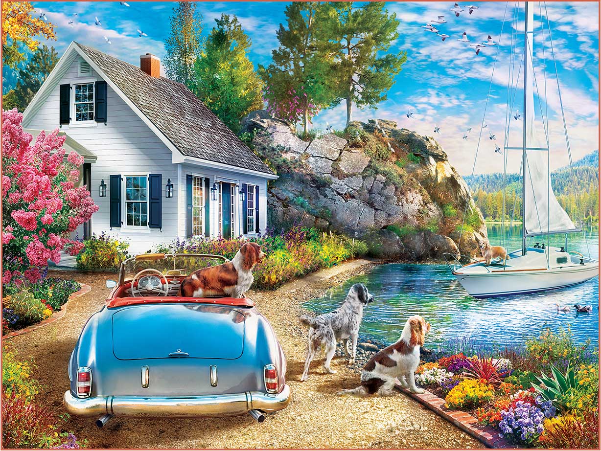 Afternoon Escape Countryside Jigsaw Puzzle
