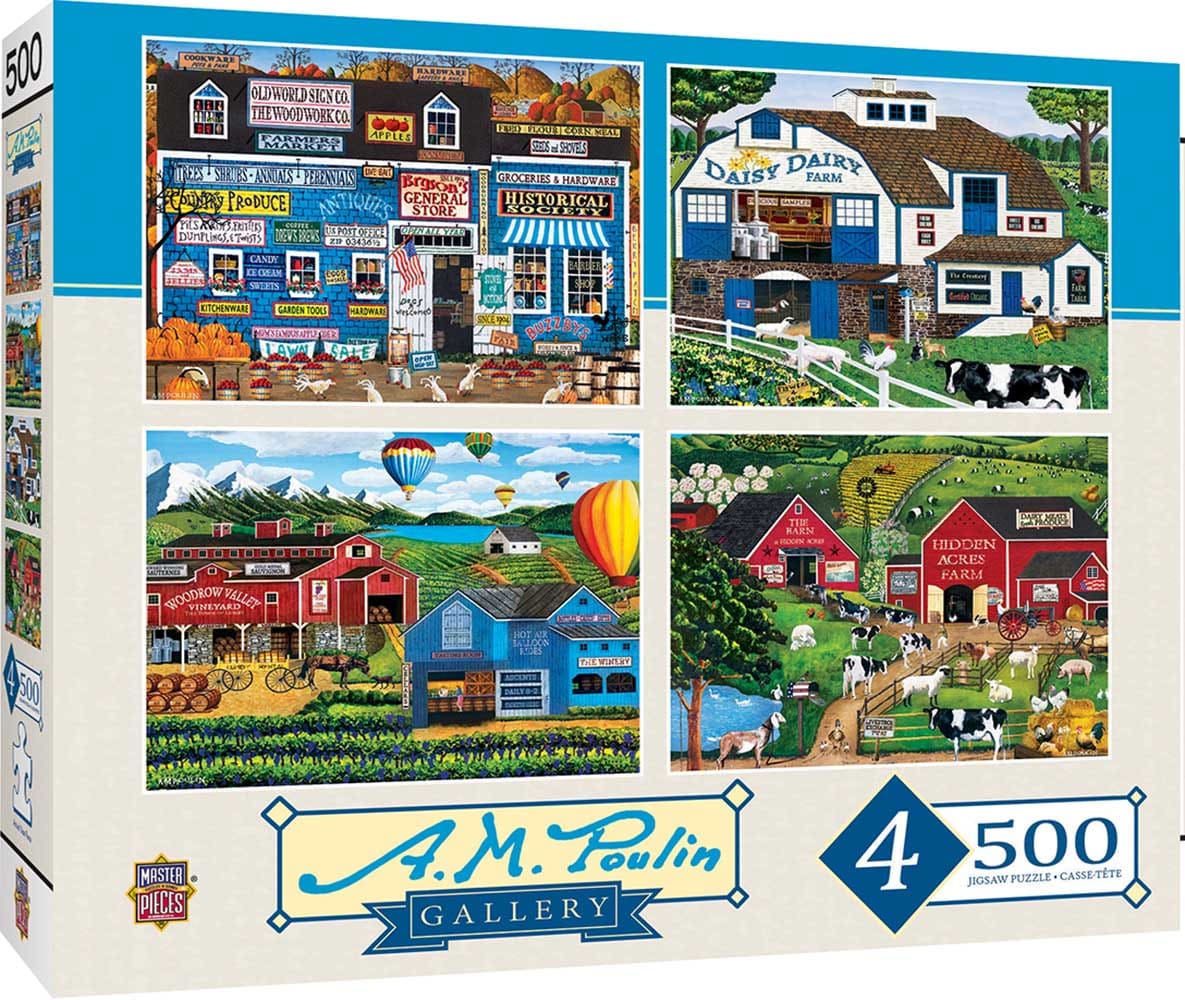A. M. Poulin - 4-Pack - Scratch and Dent Countryside
