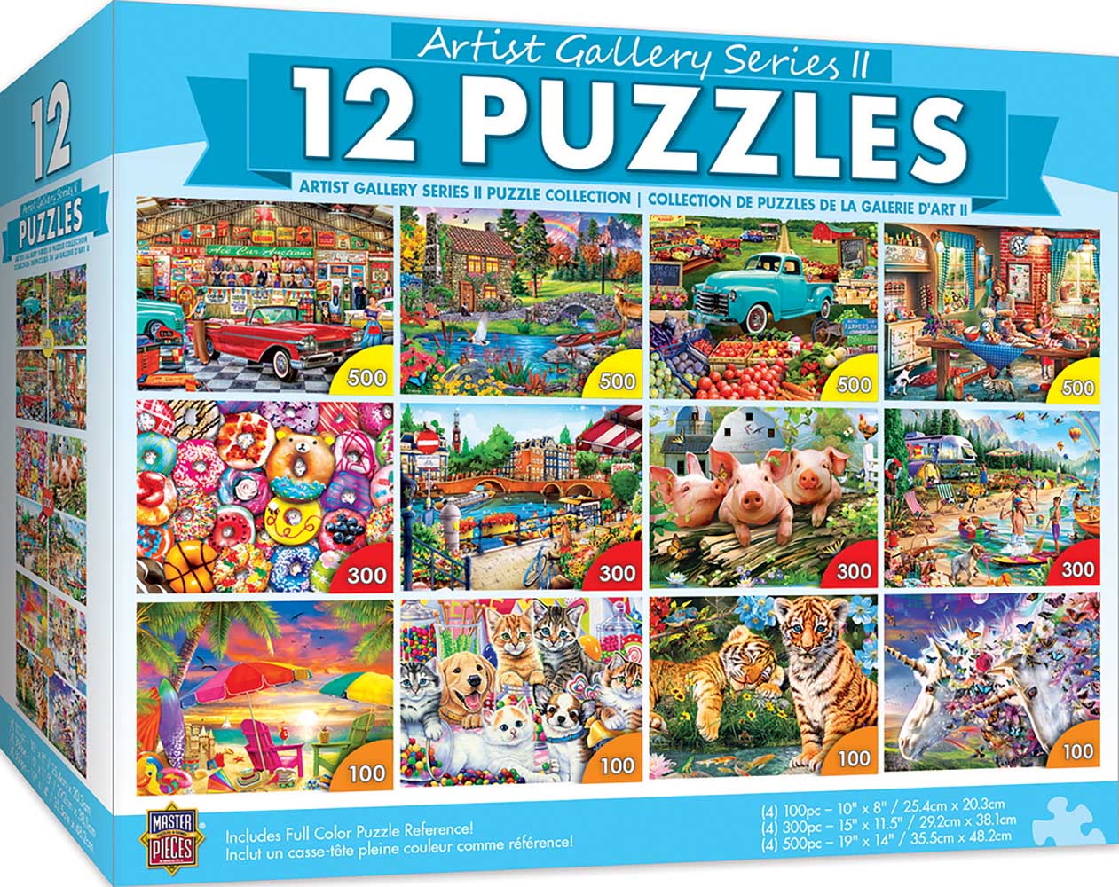 Artist Gallery II Bundle Collage Jigsaw Puzzle