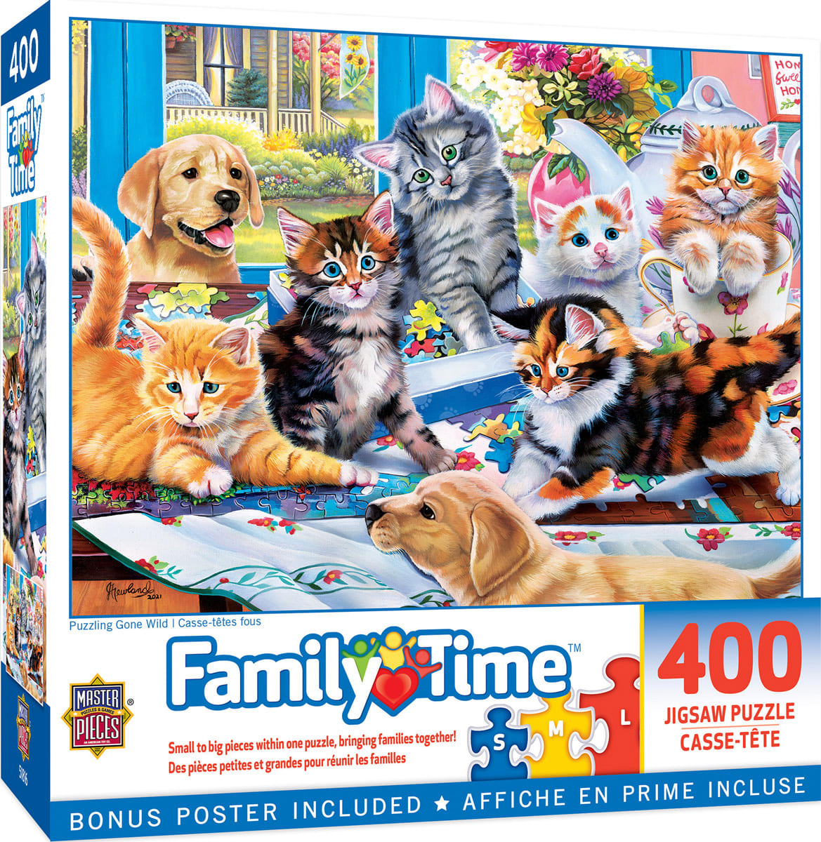 Puzzling Gone Wild Cats