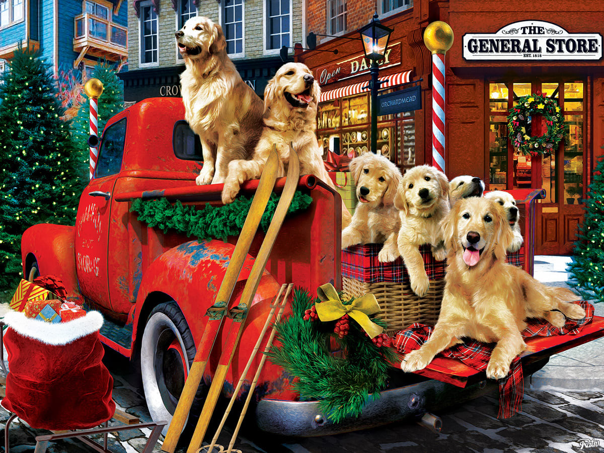 Holiday - Guarding the Presents - Scratch and Dent Dogs