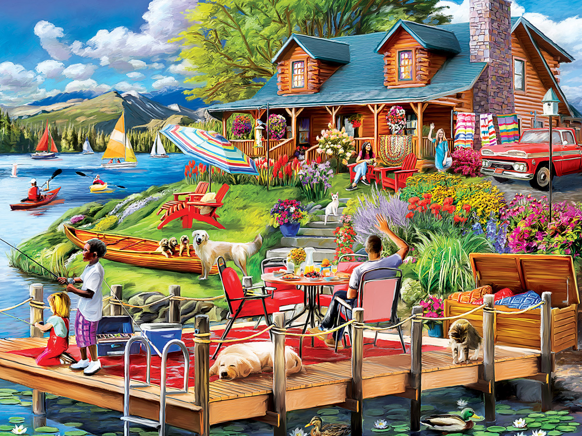 cabin jigsaw puzzles