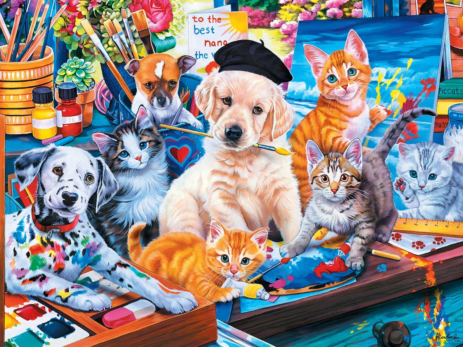 Playful Paws 300pc EZGrip Puzzle – Animal Jigsaw For Kids & Families - View #6