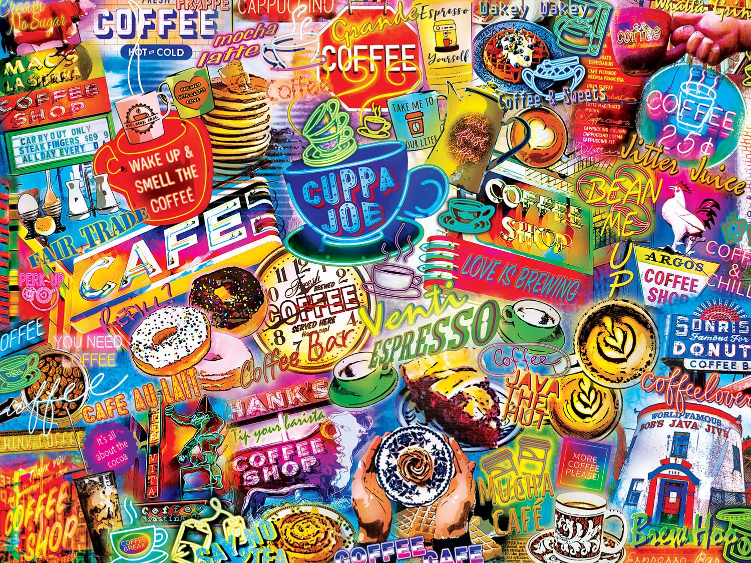 Good Eats - Coffee Klatch  Food and Drink Jigsaw Puzzle