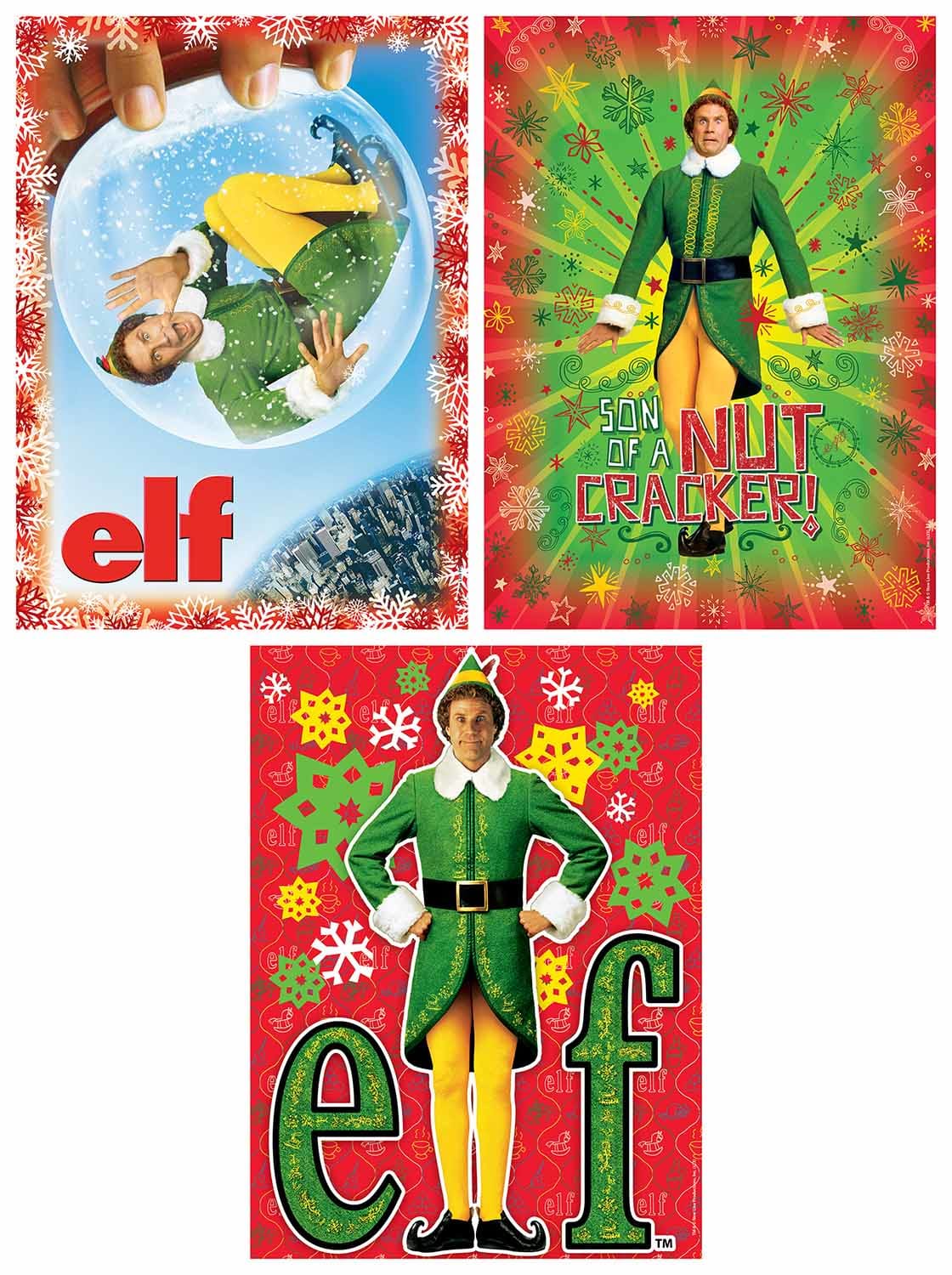 3 Pack - Elf 500 Piece Puzzles
