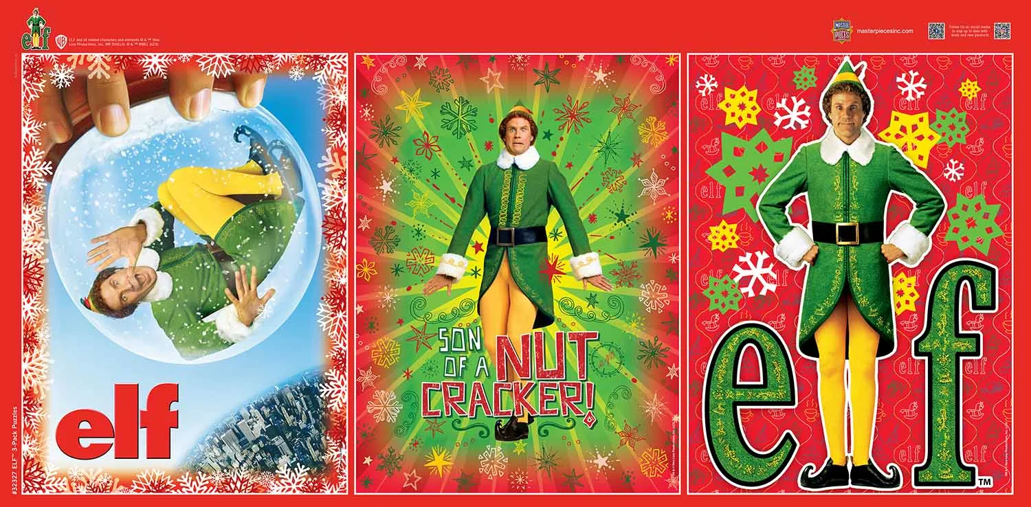 3 Pack - Elf 500 Piece Puzzles