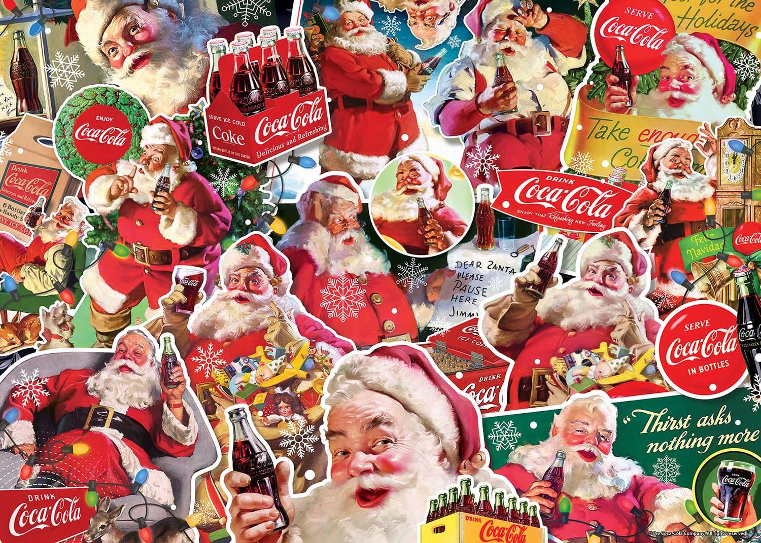 Coca-Cola Christmas Food and Drink