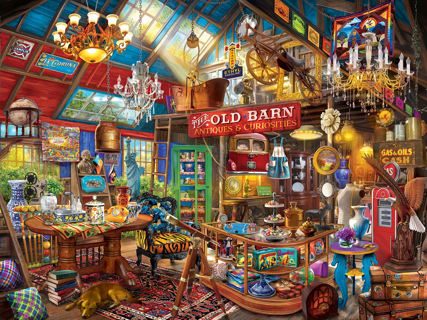 Shopkeepers - Hidden Gems Nostalgic & Retro Jigsaw Puzzle