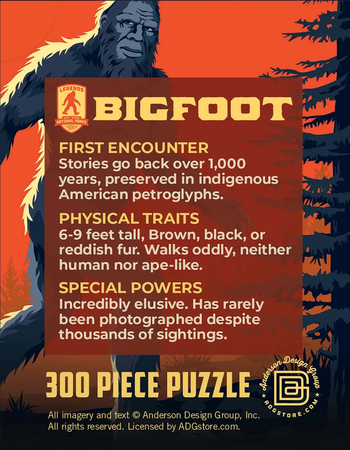Puzzle Pod - Bigfoot