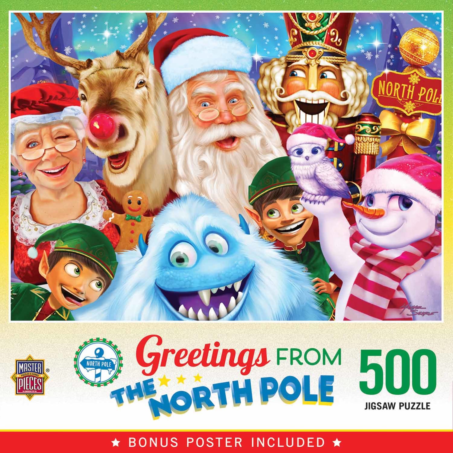 The North Pole Family Portrait Christmas