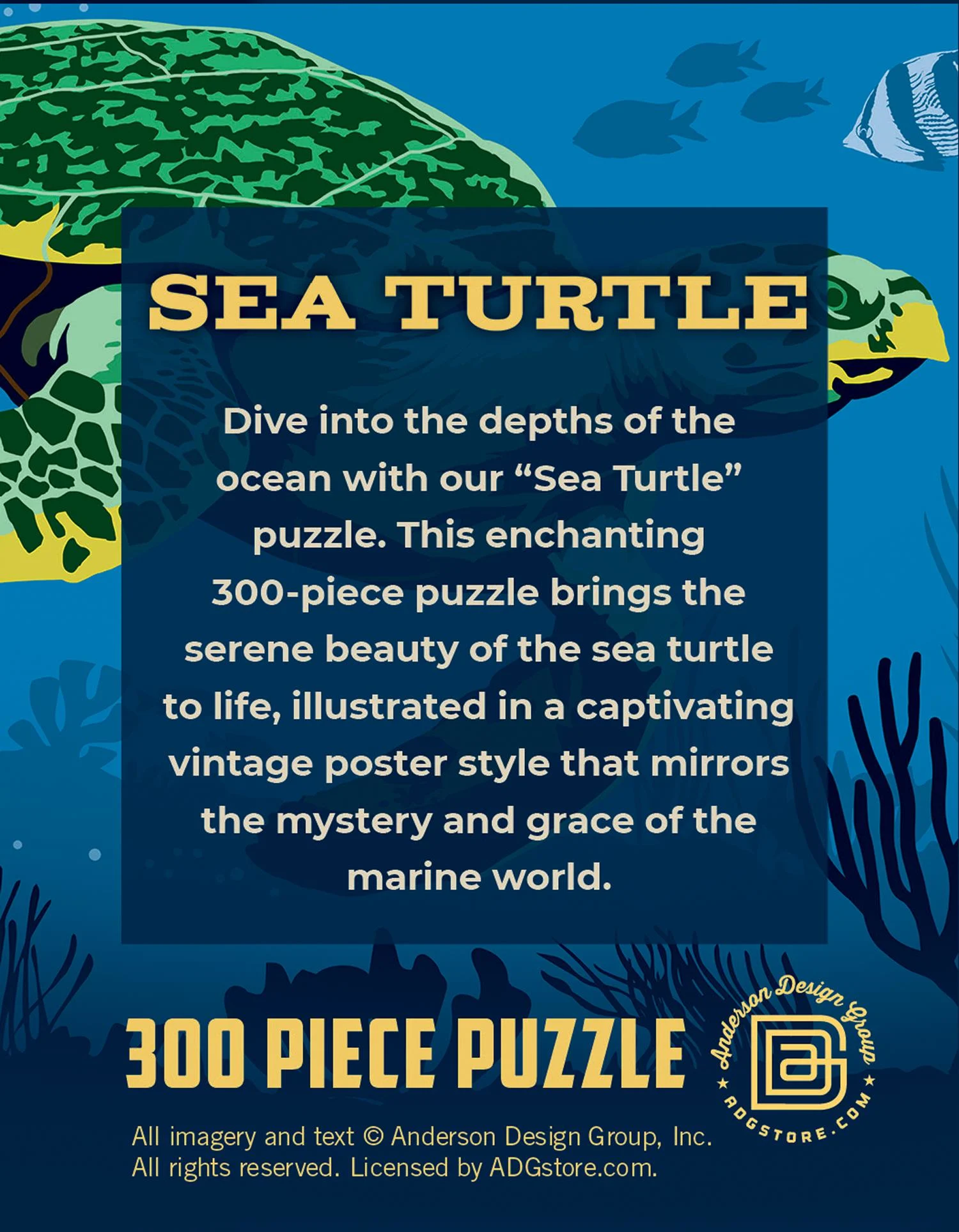 Puzzle Pod - Sea Turtle