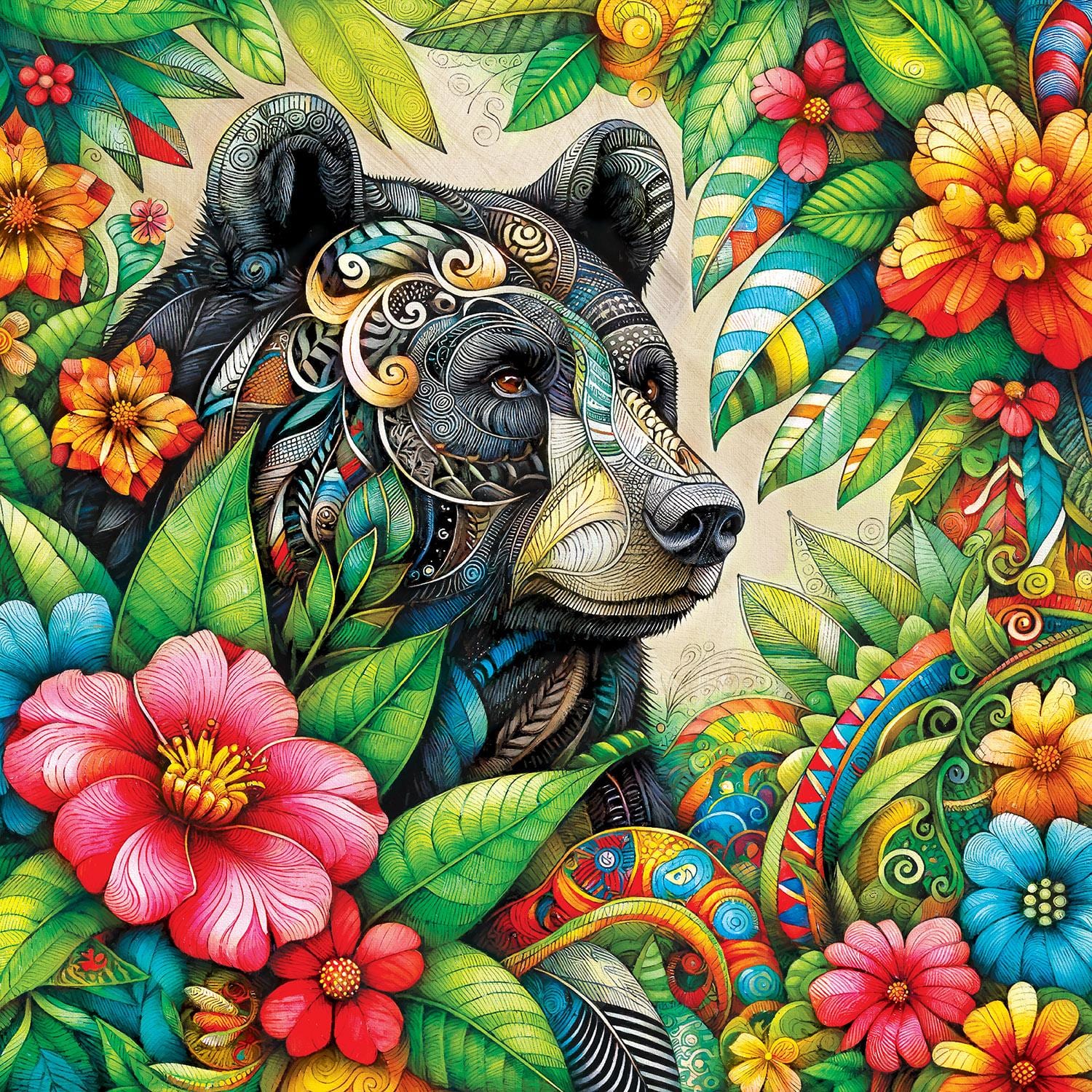 Kaleidoscope - Forest Master Bear