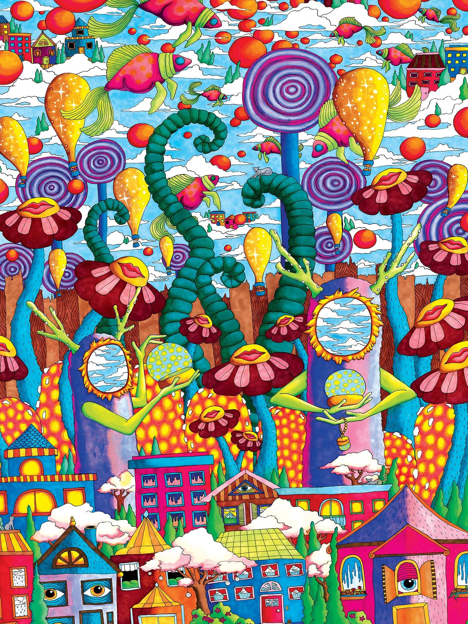 Wonderous Worlds - Waiting for the Colors to Grow Surrealism
