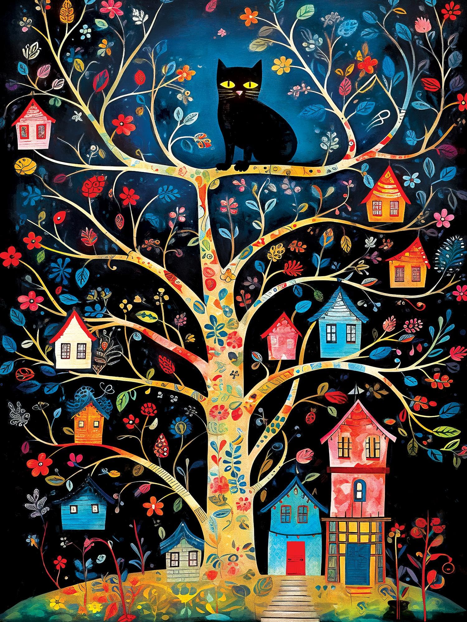 Black Cats - Birdhouse Kingdom - Scratch and Dent Cats