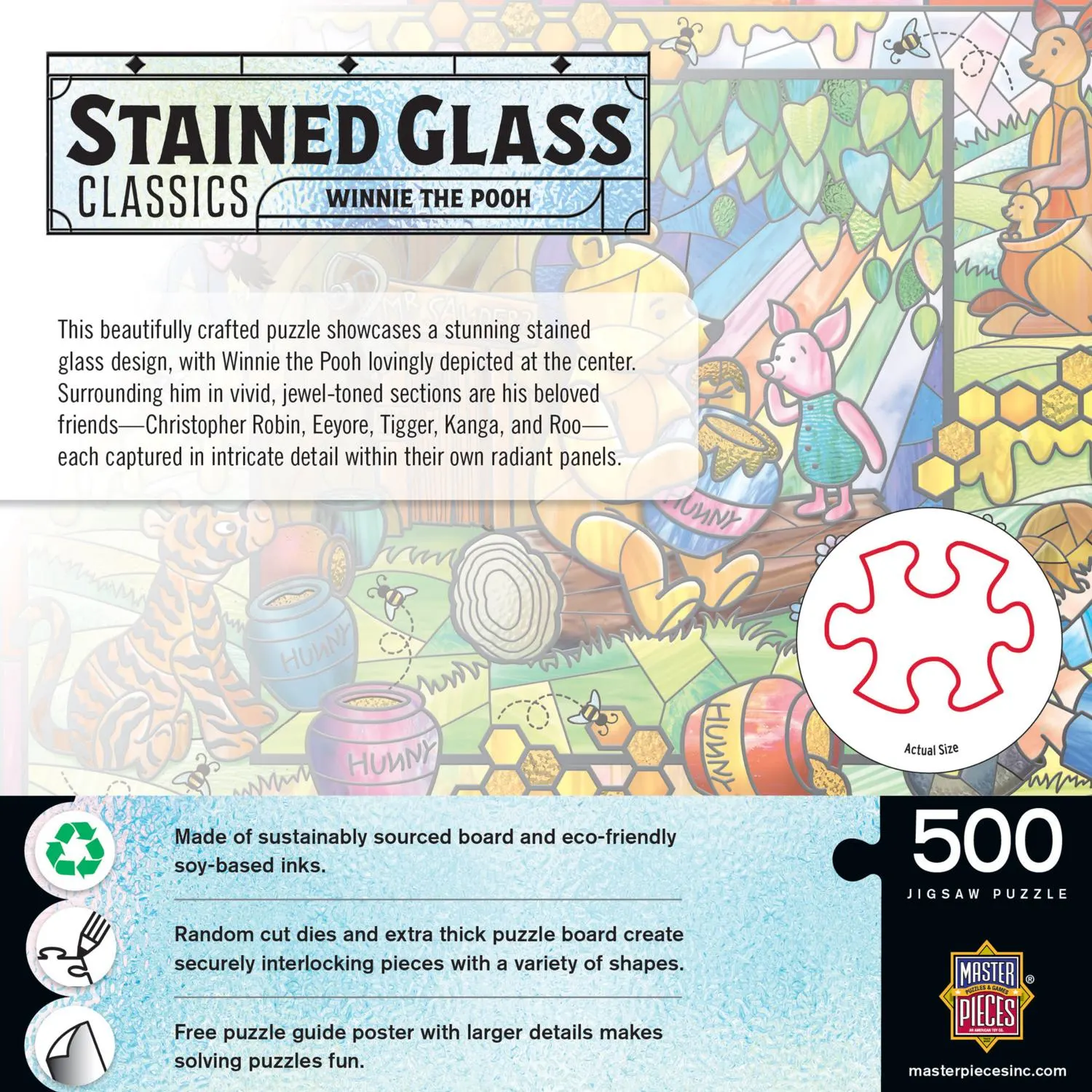 Stained Glass - Winnie the Pooh