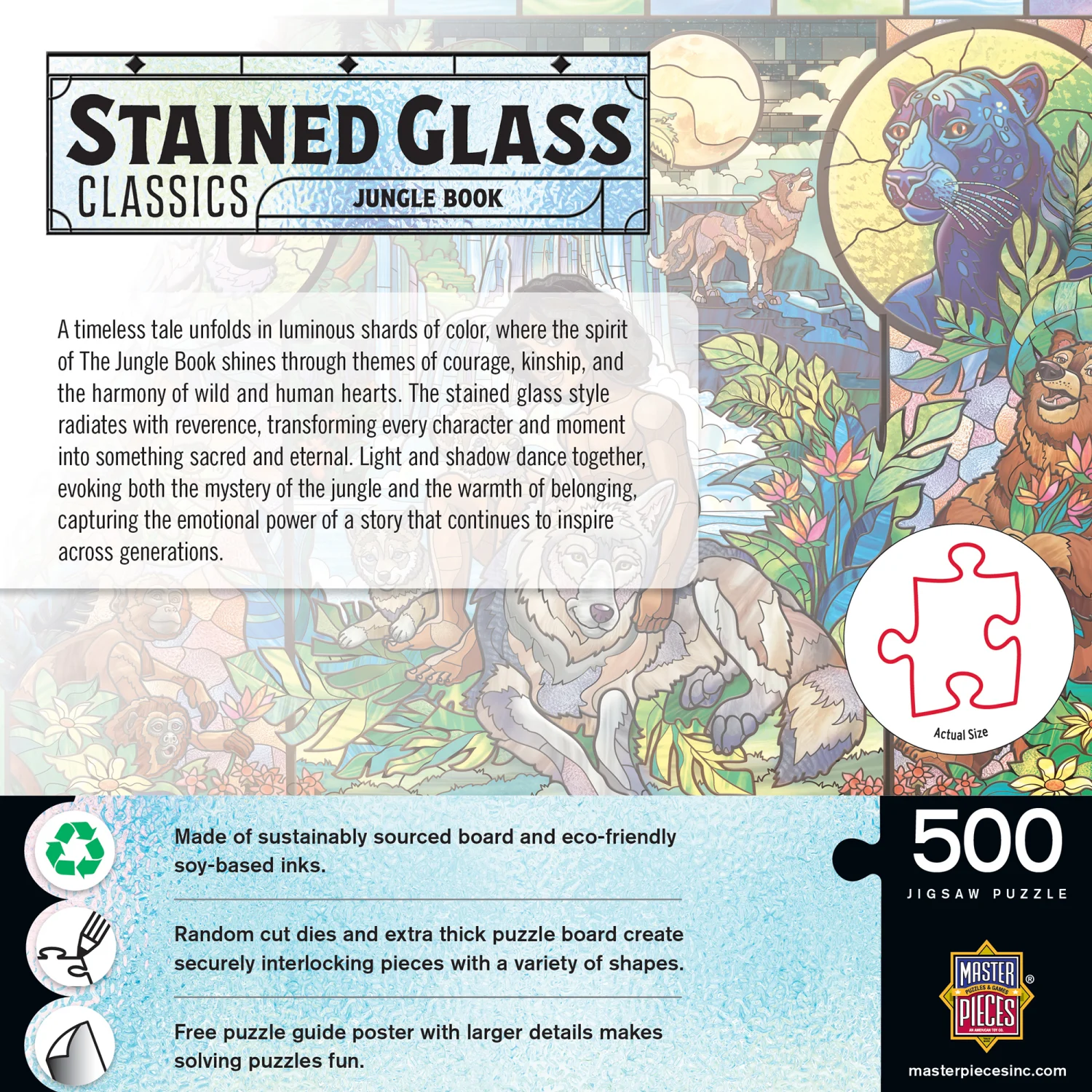 Stained Glass - Jungle Book