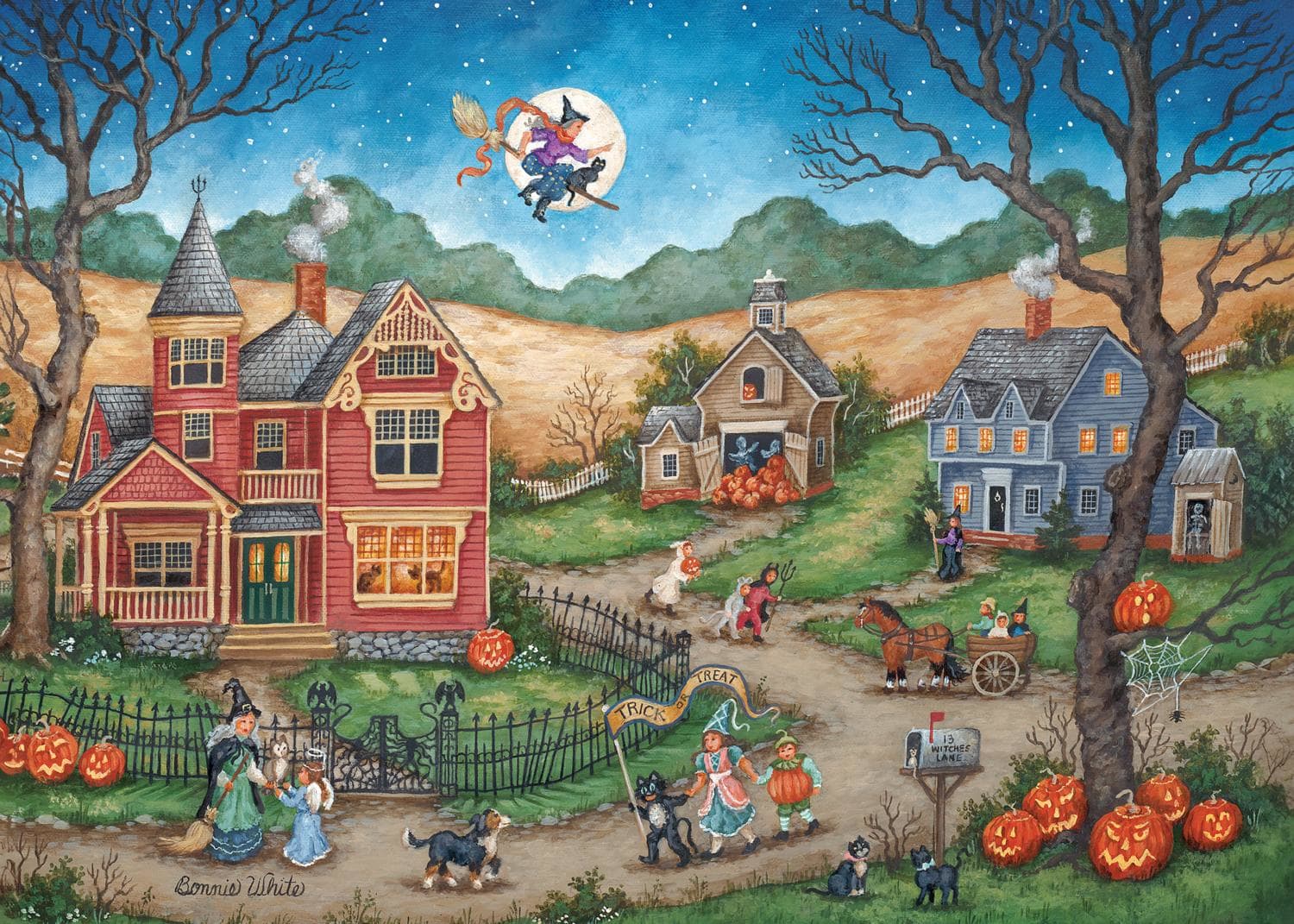 Heartland - Trick or Treat 500 Piece Puzzle - Scratch and Dent Americana
