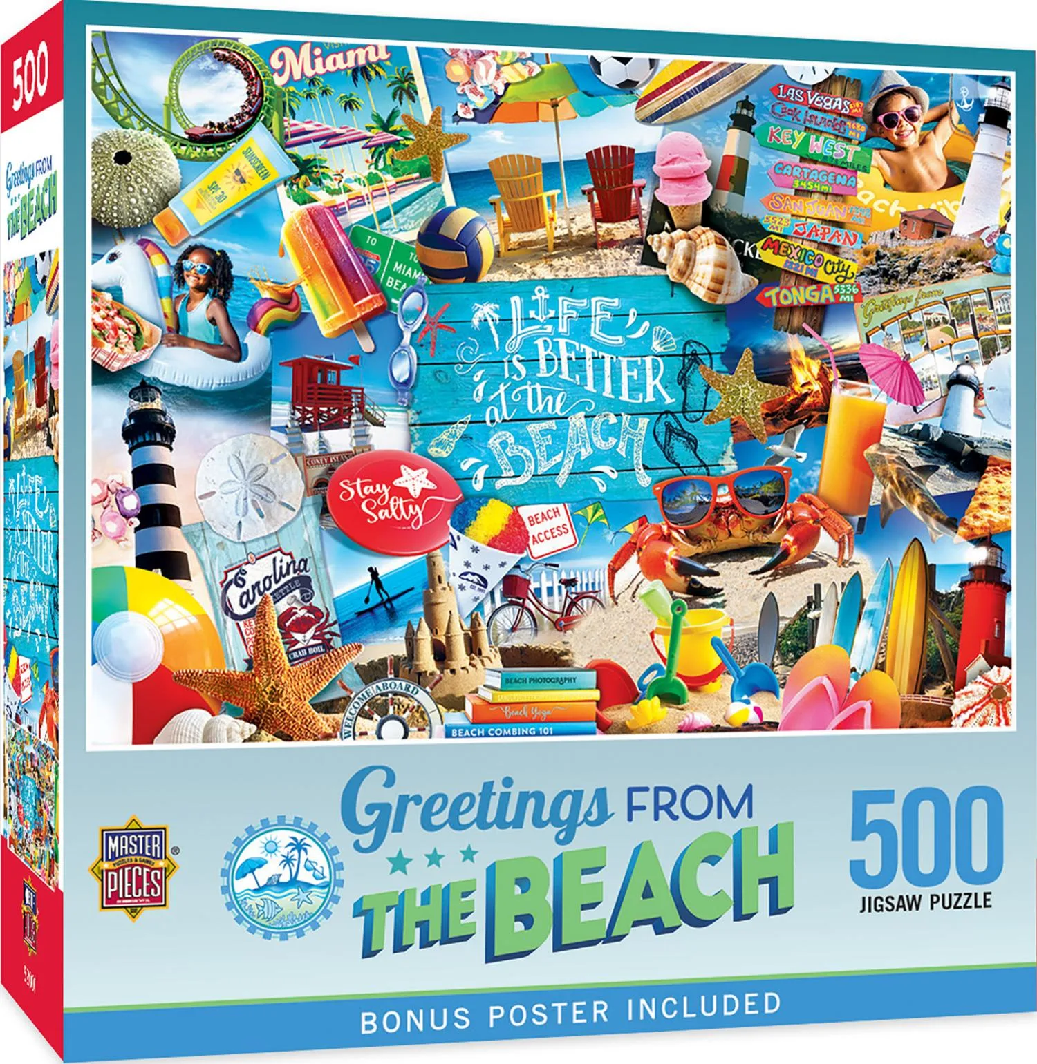 Greetings From - The Beach