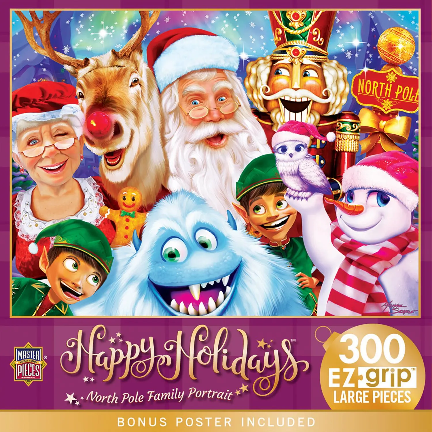 Holiday - North Pole Family Portrait Christmas