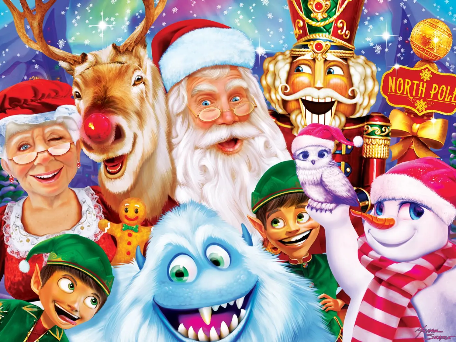 Holiday - North Pole Family Portrait