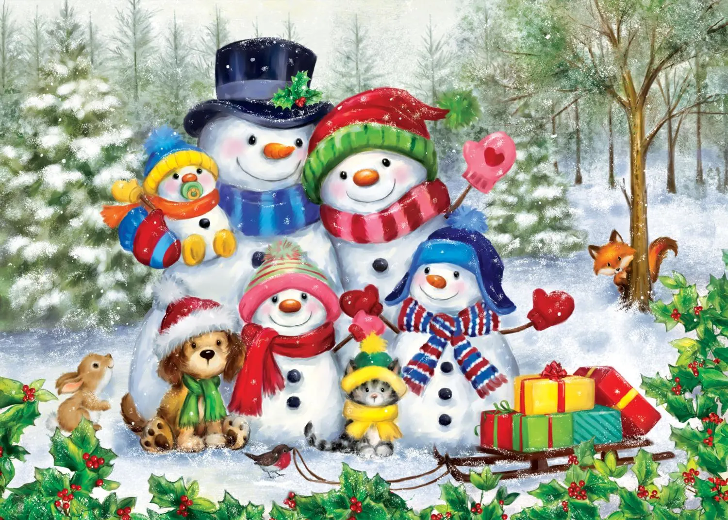 Holiday Glitter - Frosty Family Moments