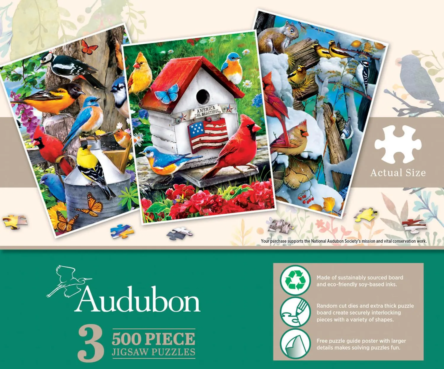3 Pack - Audubon 
