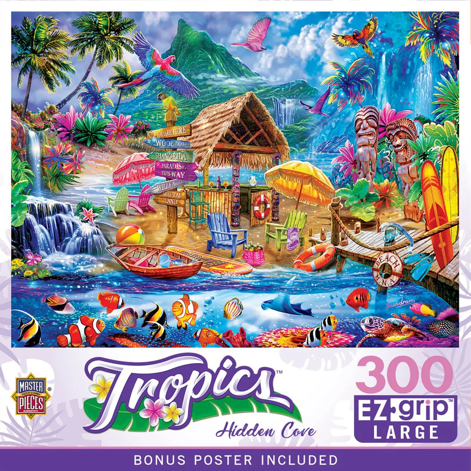 Tropics - Hidden Cove Beach & Ocean