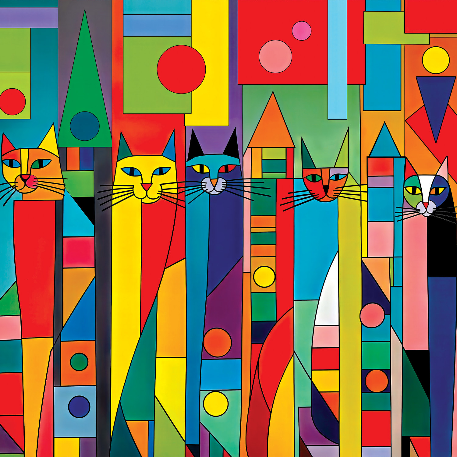 Color Me Wild - The Prowl Between Patterns