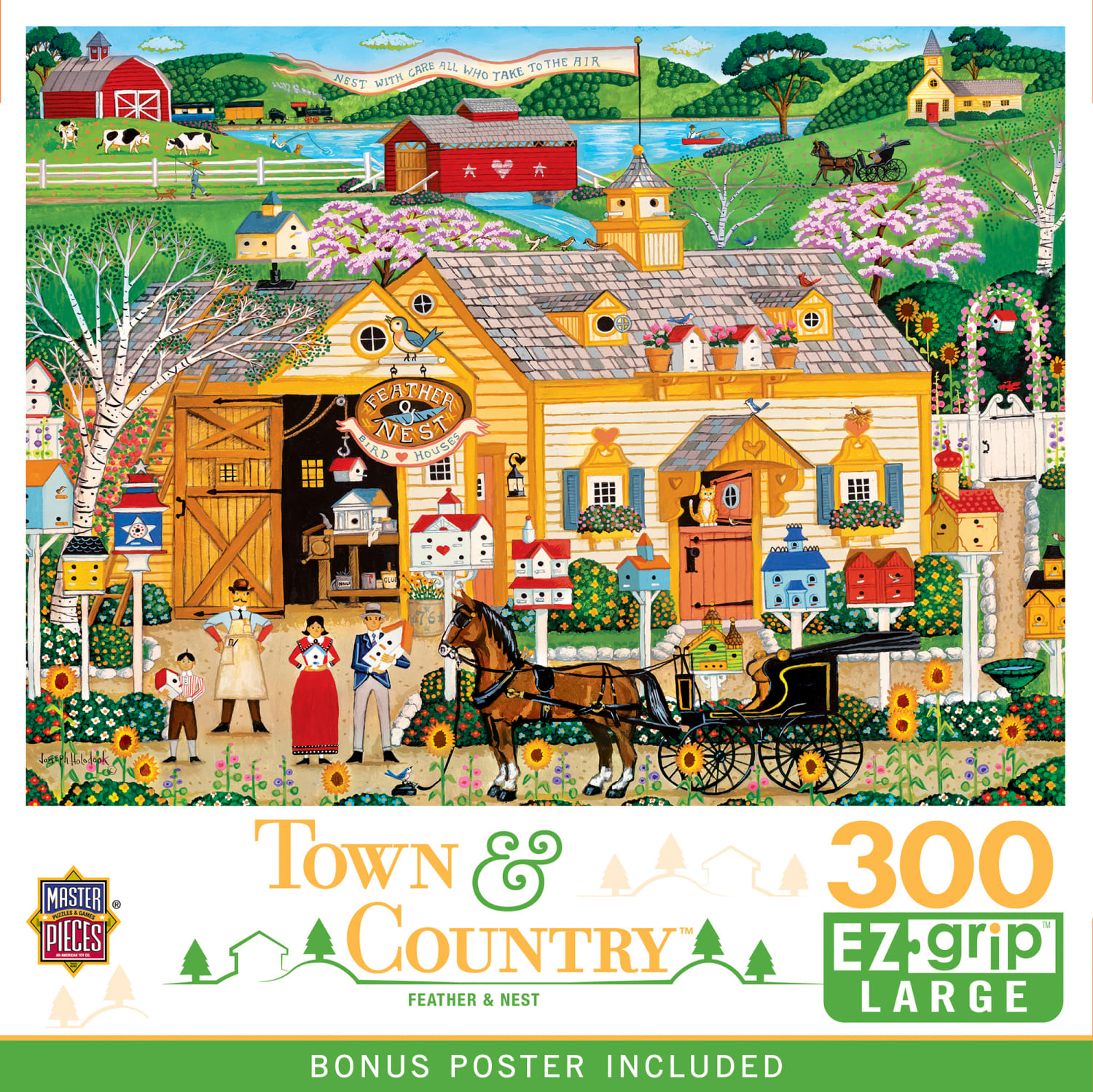 Town & Country - Feather & Nest Folk Art