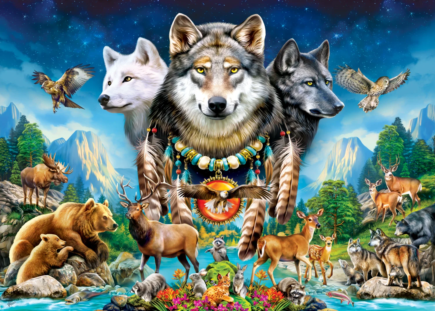 Tribal Spirit - Circle of the Howling Sky