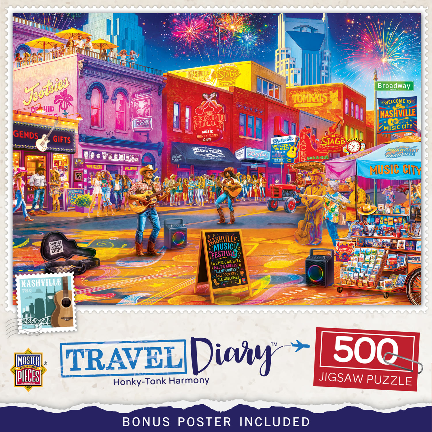 Travel Diary - Honky-Tonk Harmony Music