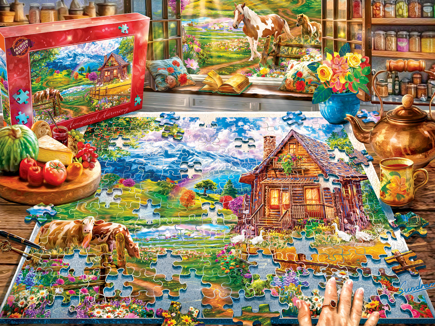 Jigsaw Journey - Homestead Reflections