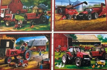 Farmall Tractors 4 Puzzle Pack Farm