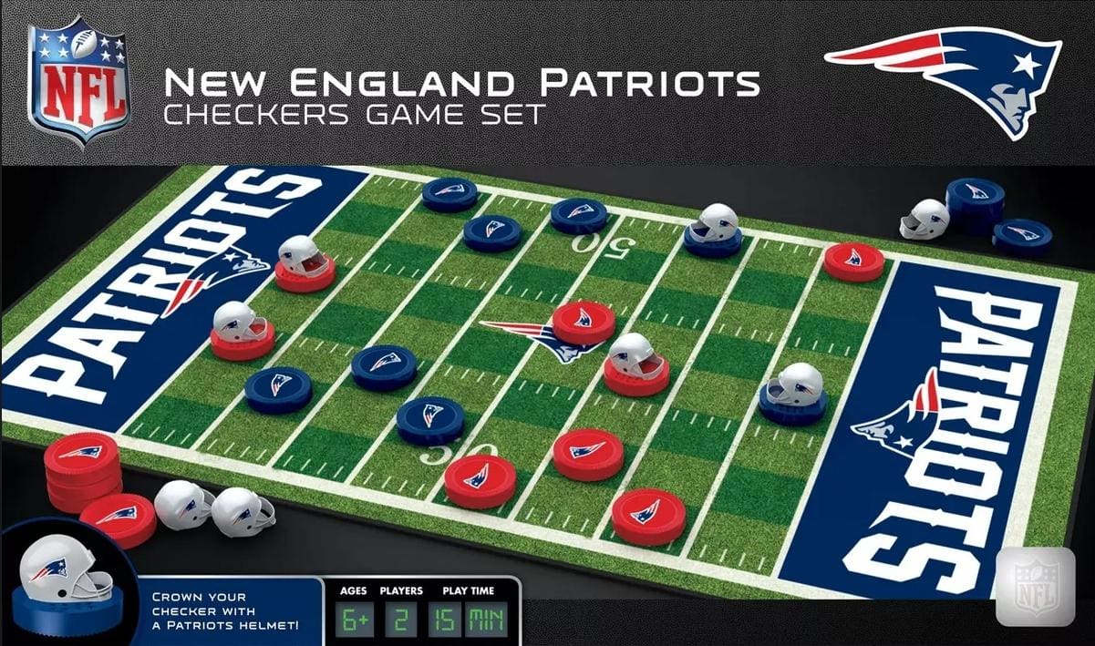 New England Patriots Checkers
