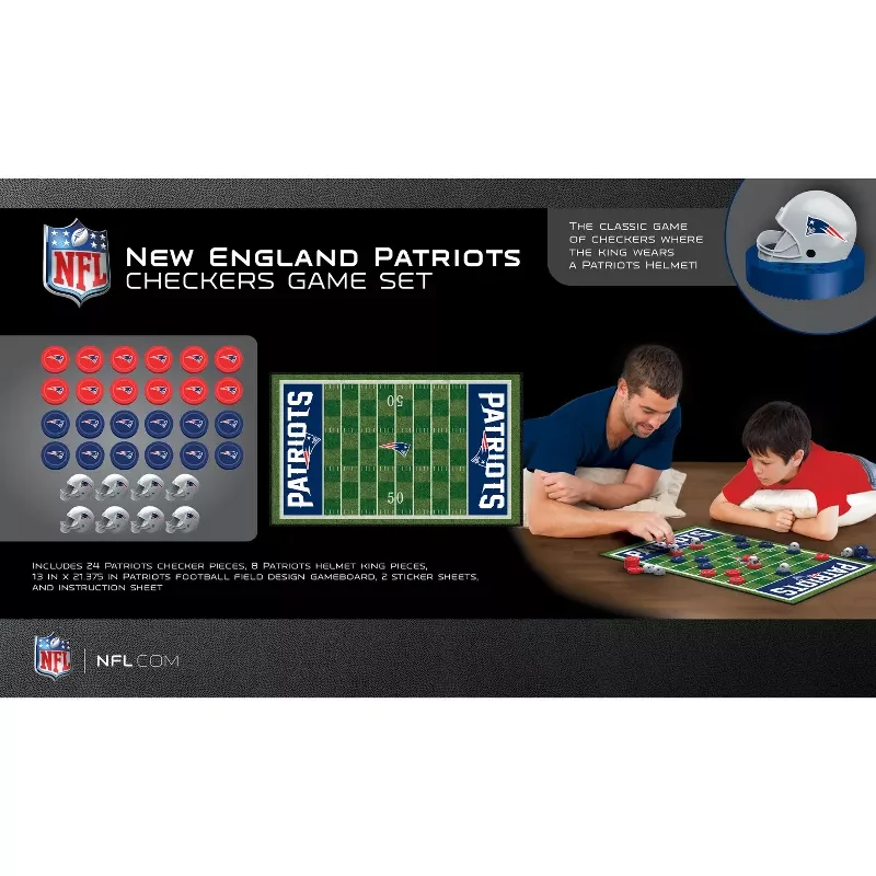 New England Patriots Checkers
