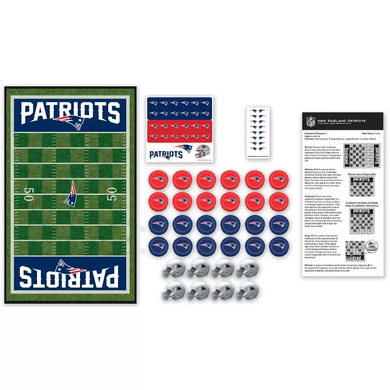 New England Patriots Checkers